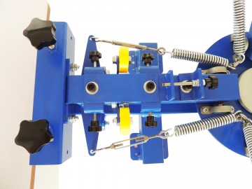 ZC4x2MR - Zeefdrukcarrousel 4 Kleuren 2 Drukplaten + Micro Registratie