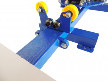 ZC4x2MR - Zeefdrukcarrousel 4 Kleuren 2 Drukplaten + Micro Registratie